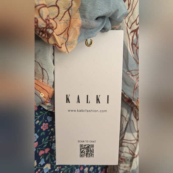 NWT Chiffon flower skirt set (lehenga and crop top) - Picture 11 of 12